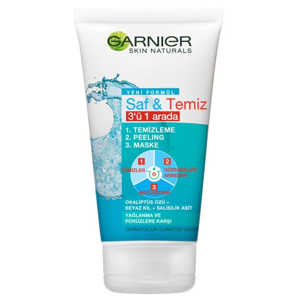 Garnier Saf&Temiz 3ü1 Maske