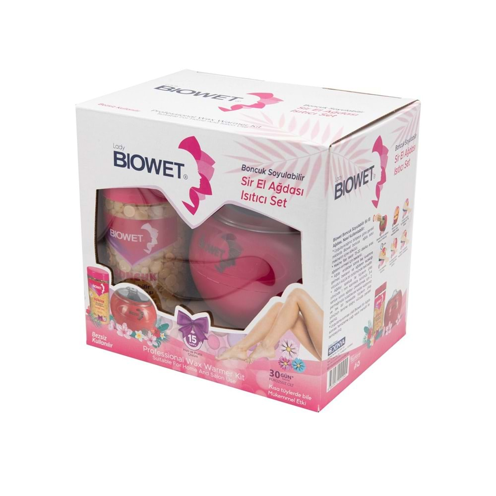 Biowet Boncuk Ağda Isıtıcı Set