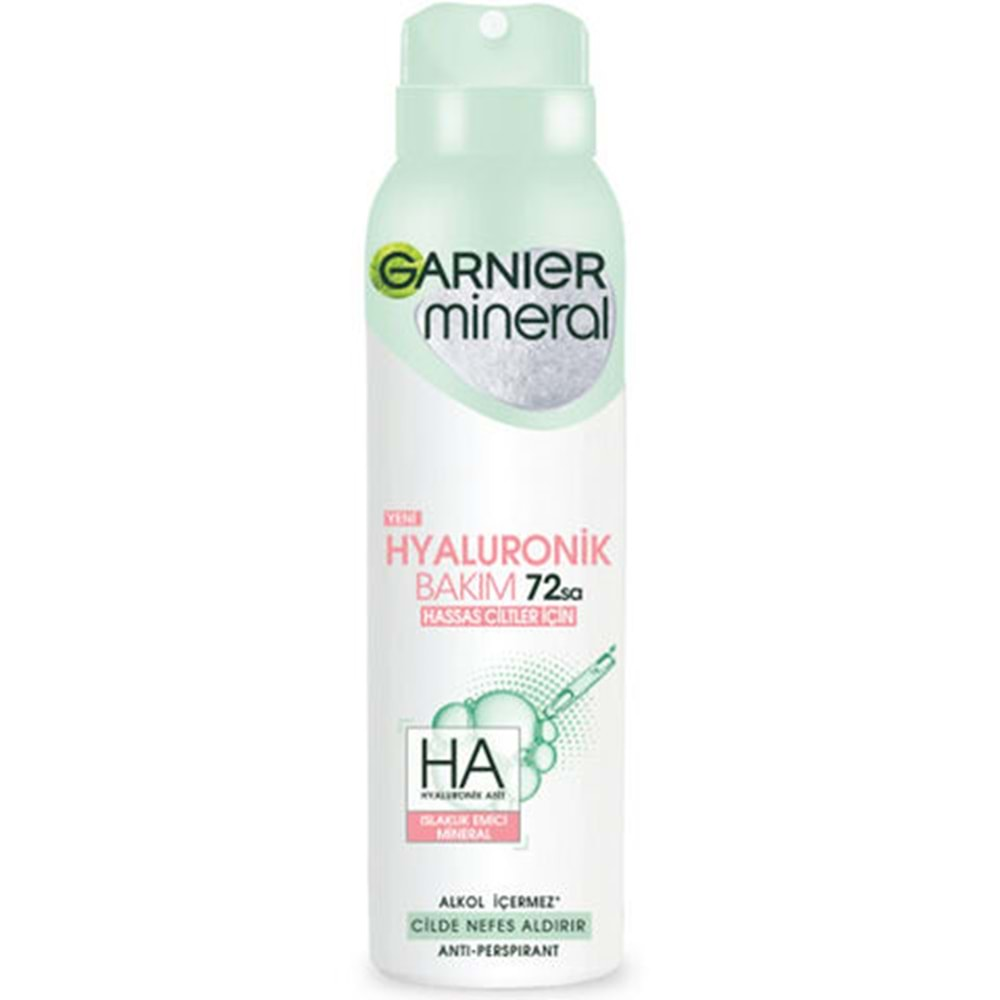 Garnier Mineral Deodorant Hyaluronik Bakım 150 Ml