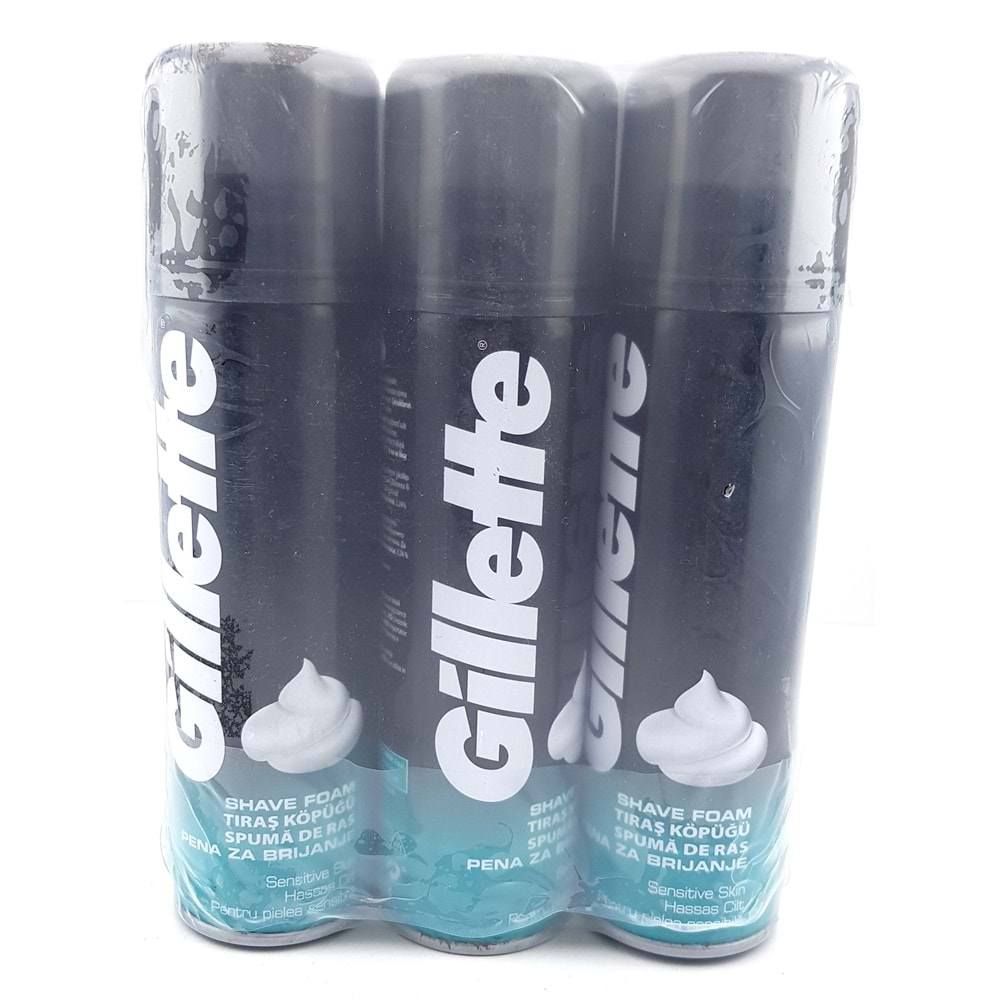 Gilette Traş Köpüğü 200ml 6*