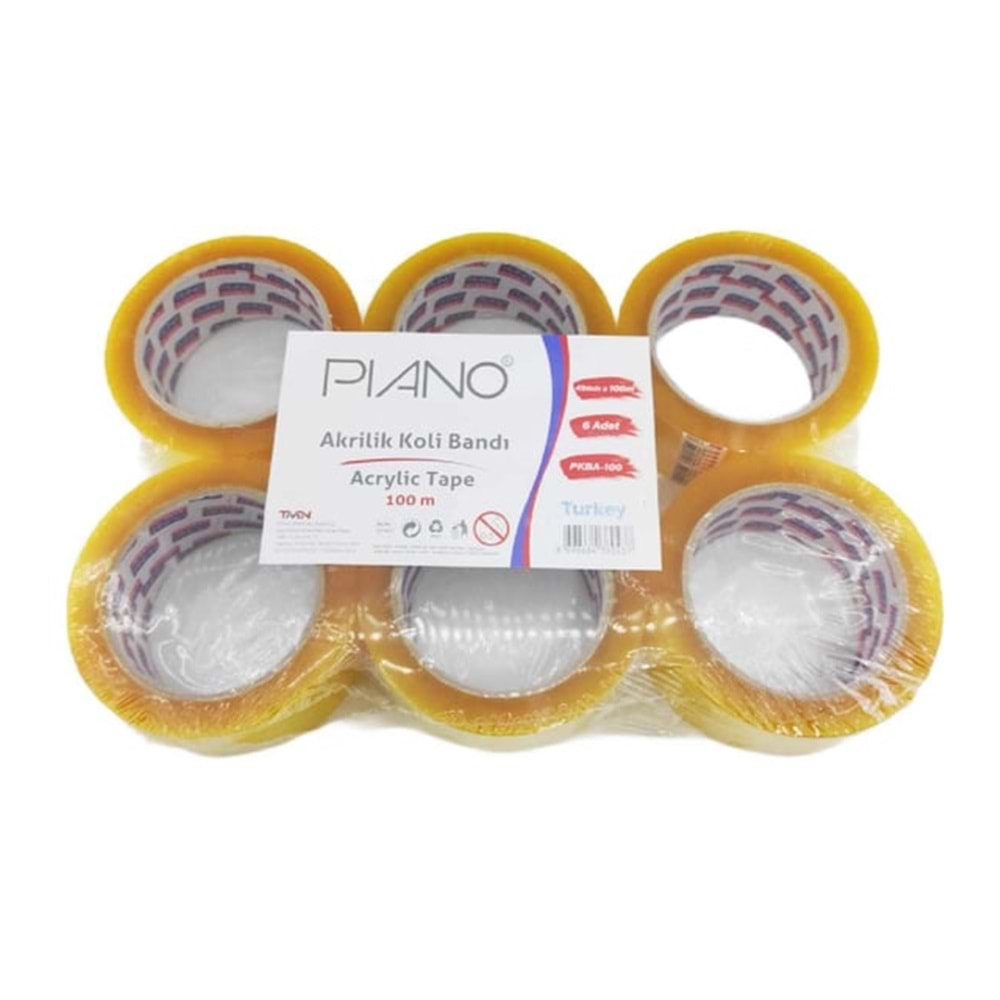 Piano Platinium Koli Bandı 80mt 6*