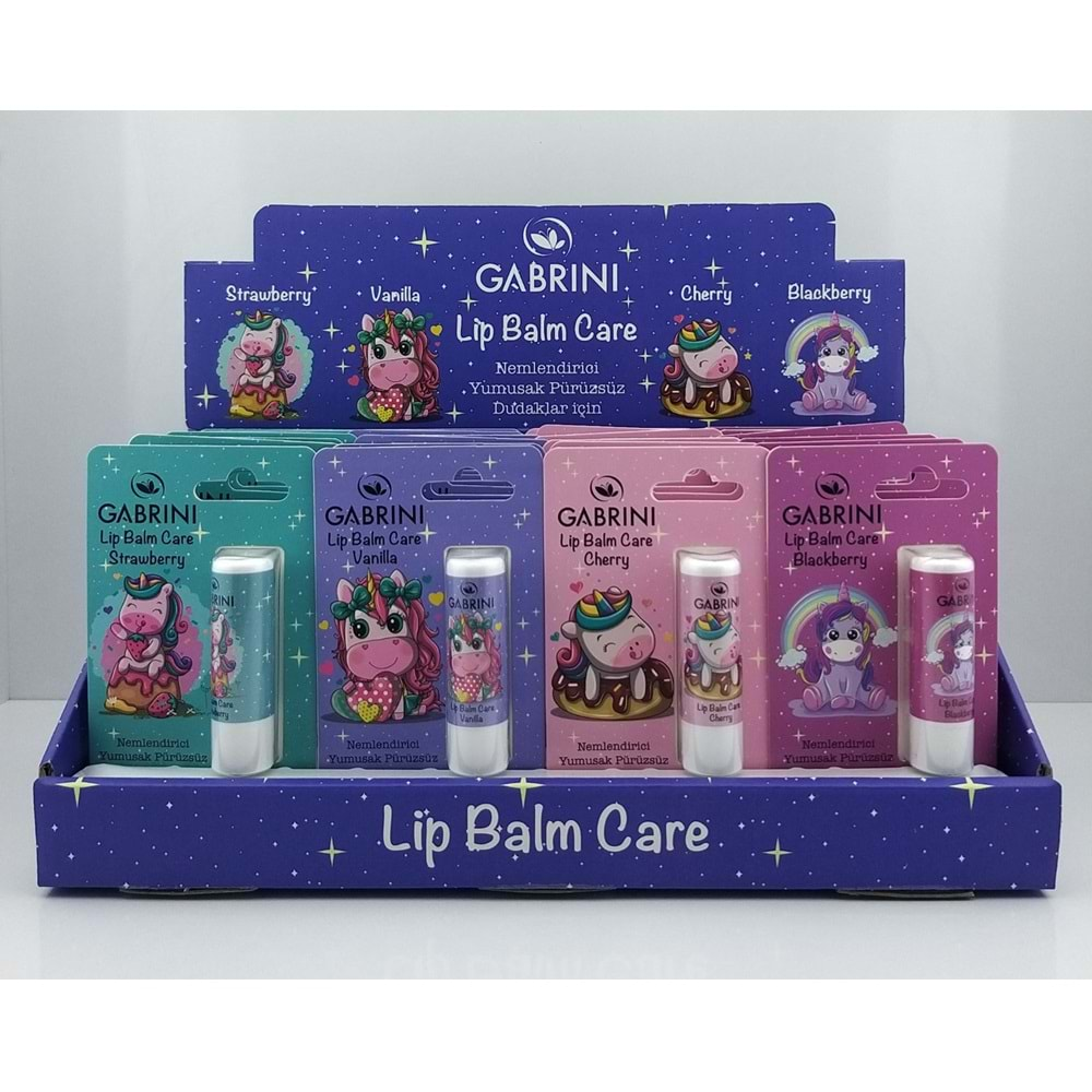 Gabrini Lip Balm Care Dudak Nemlendirici 24*