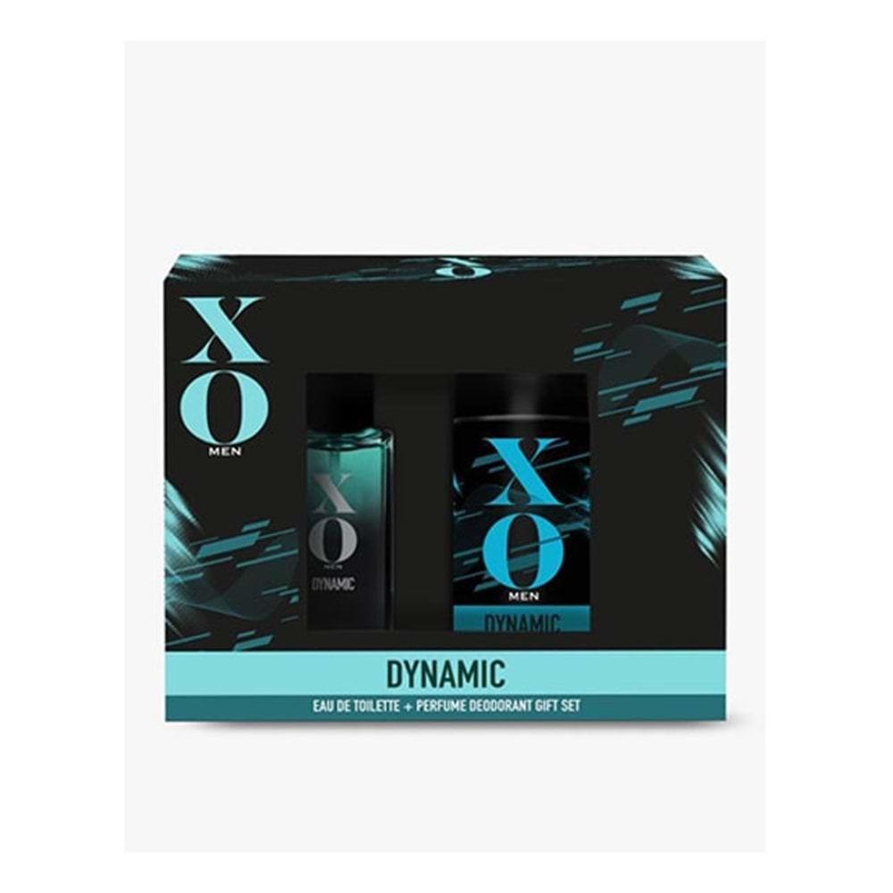 Xo For Men Dynamic Parfüm Seti For 100 Ml Edt+125 Deodorant