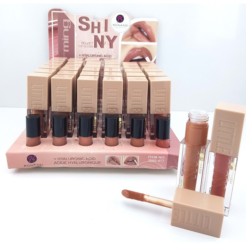 Ronassi Charming Shiny Velvet Lipgloss Rns-077 36*