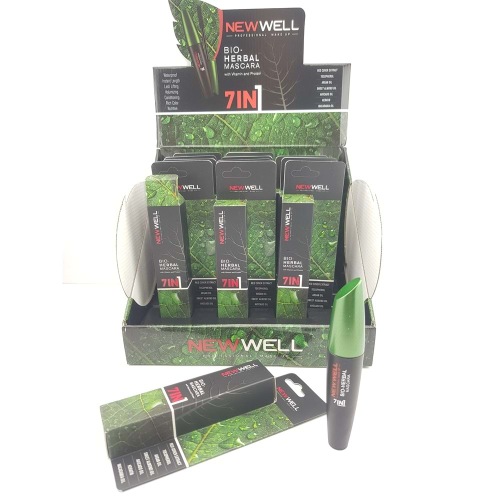 New Well Bioherbal 7ın1 Mascara 12*