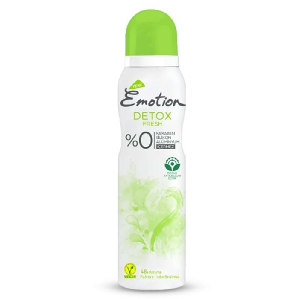 Emotion Deodorant Fresh Detox 150 Ml