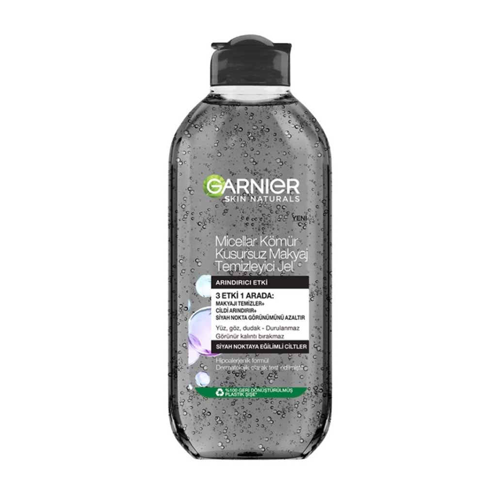 Garnier Makyaj Temizleyici Jel Micellar Kömür 400 Ml