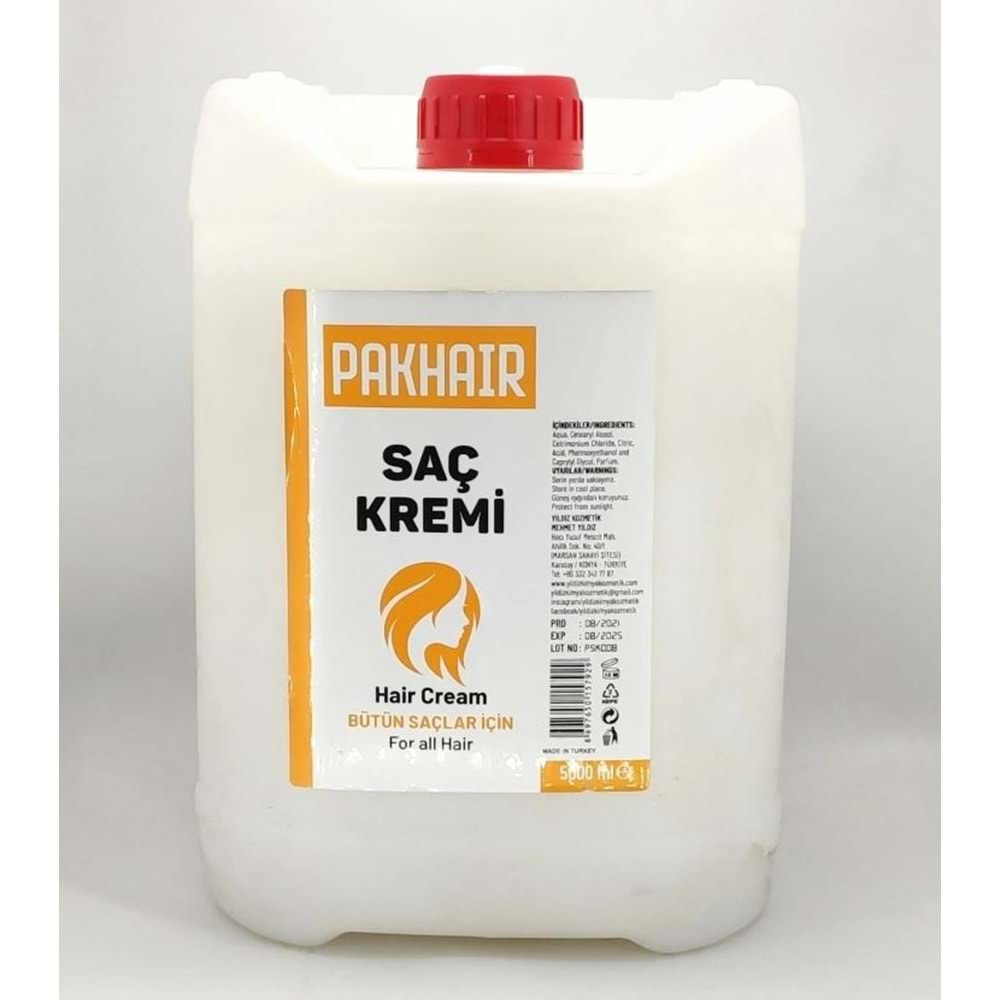 Pakhair Saç Kremi 5kg