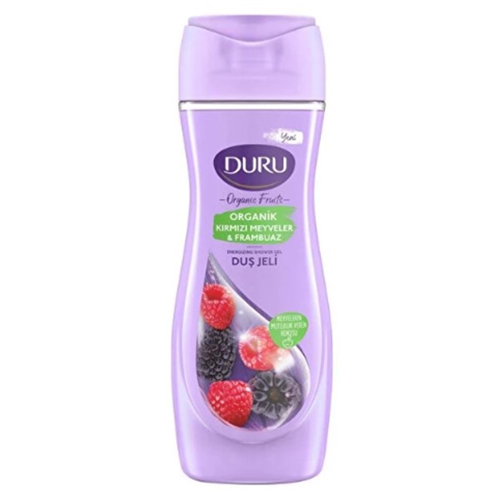 Duru Duş Jeli 450 Ml Organik Kırmızı Meyveler&Frambuaz