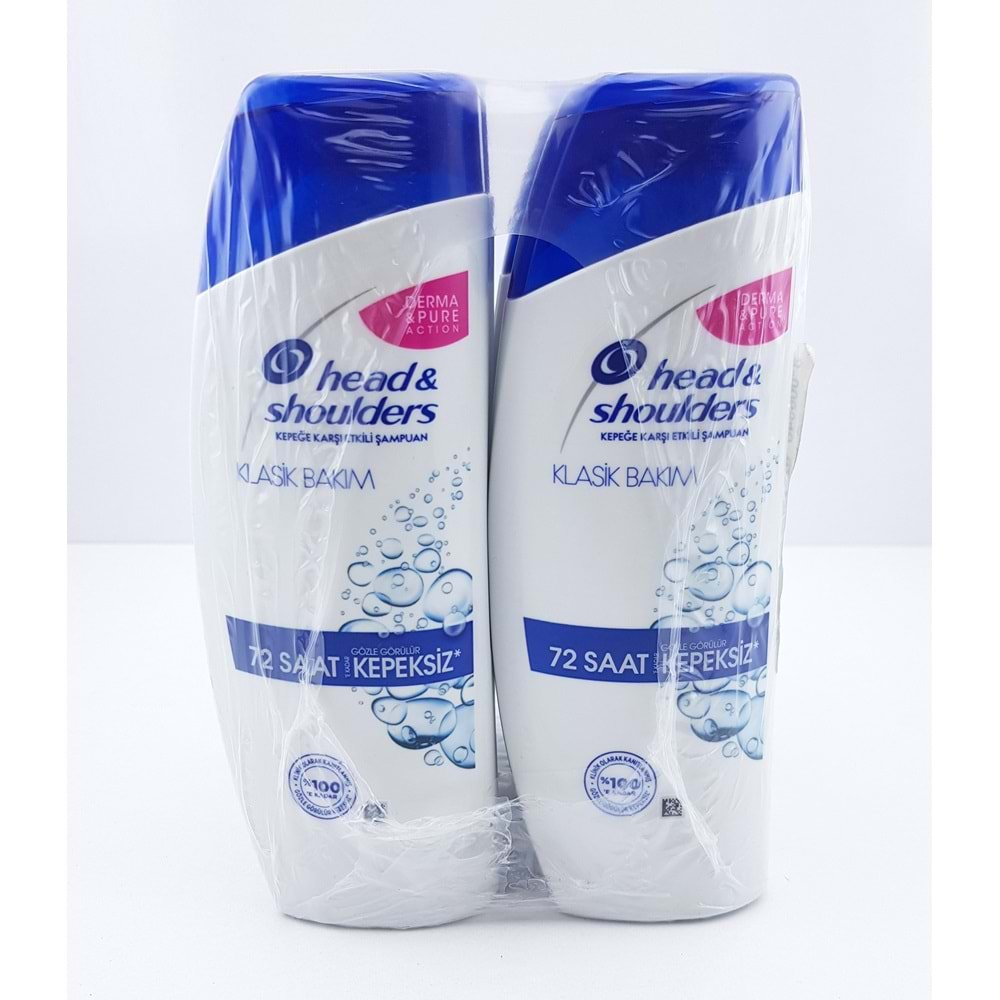 Head&Shoulders Şampuan 180 Ml Klasik Bakım Kepek Karşıtı 6*