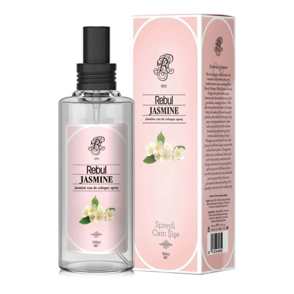 Rebul Kolonya 100 Ml Spreyli Jasmine