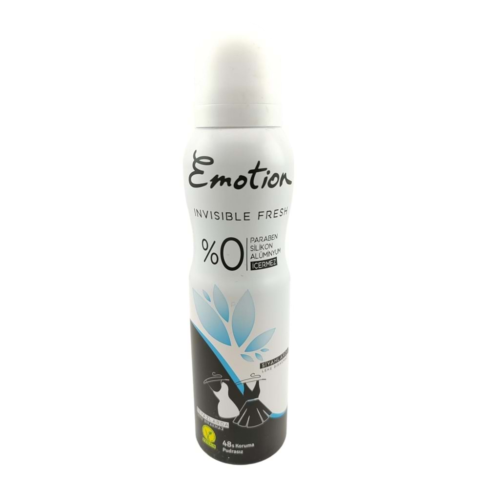 Emotion Deodorant Invısible Fresh 150 Ml