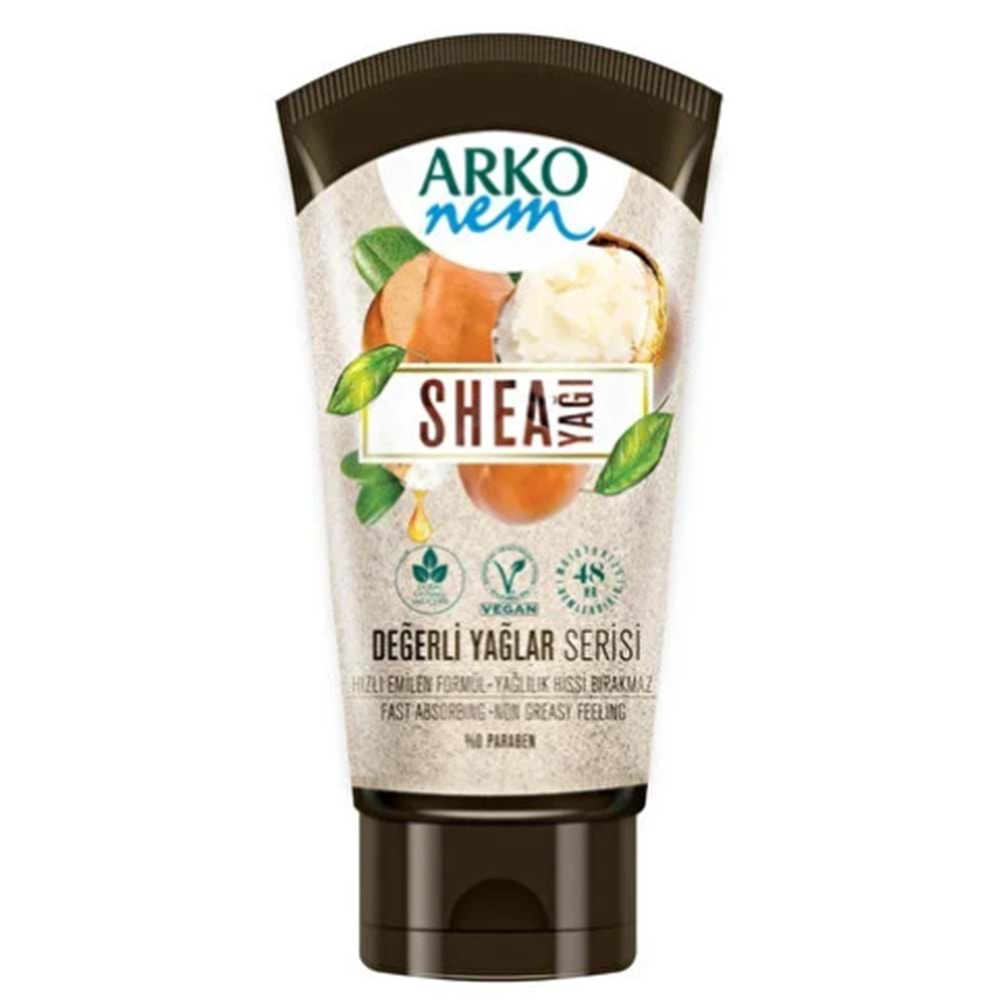 Arko Nem Krem Tüp Shea Yağı 60 Ml 6*