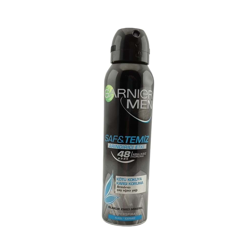 Garnier Mineral Deodorant Men Saf Ve Temiz 150 Ml