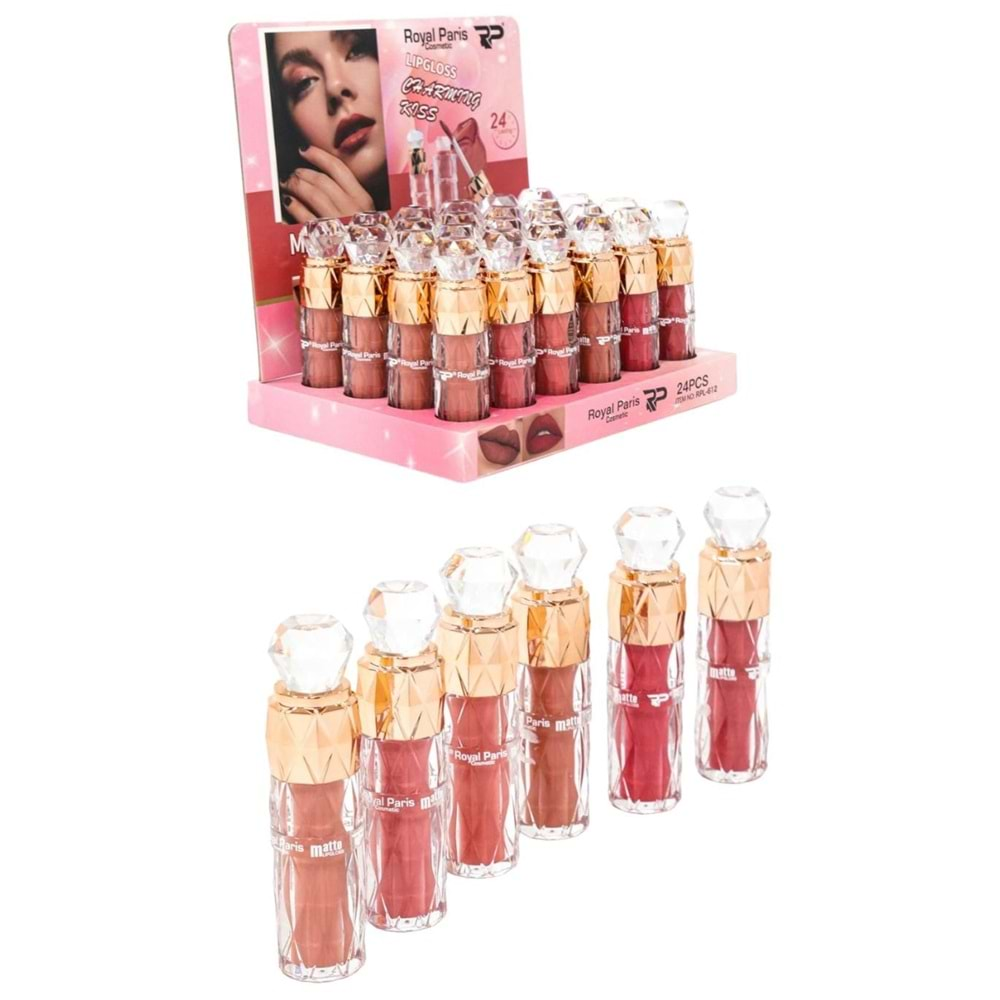 Rp Royal Paris Elmas Lip Gloss Islak Ruj Rpl612 24*