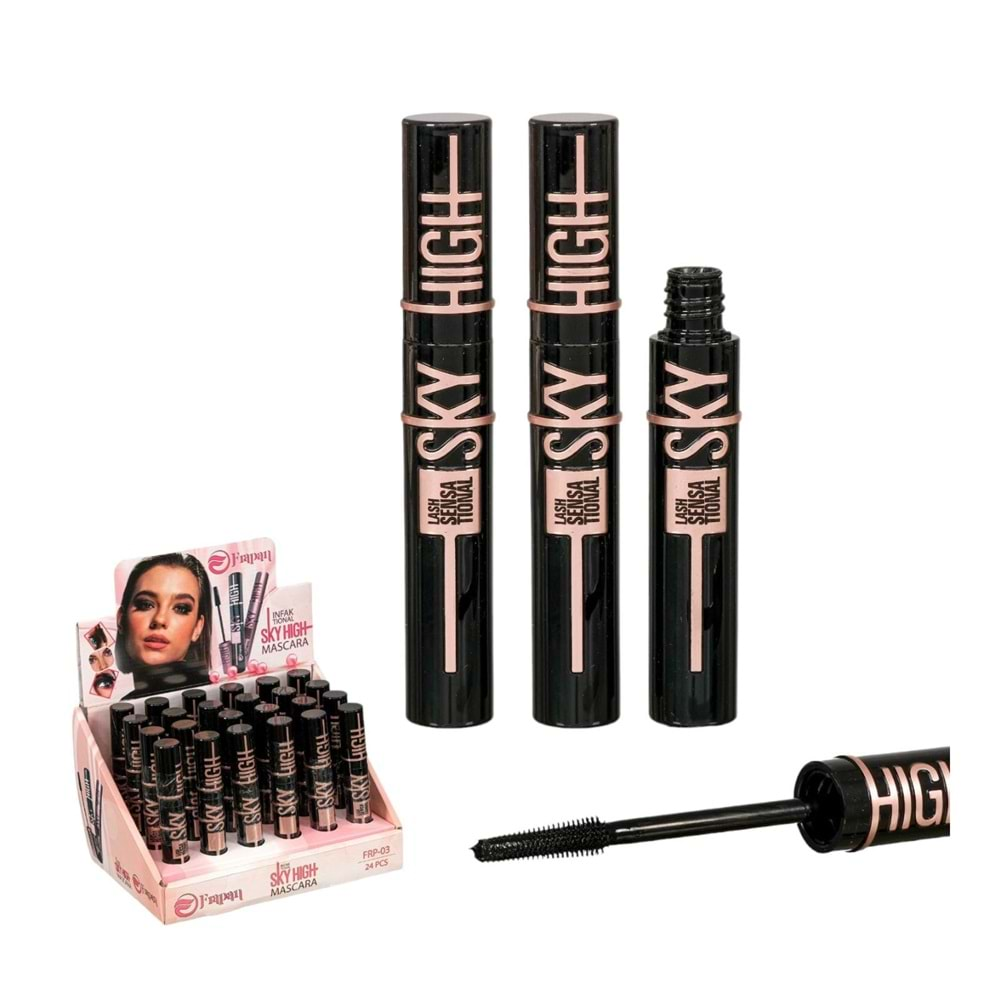 Frapan Sky Hıgh Mascara Siyah 24*