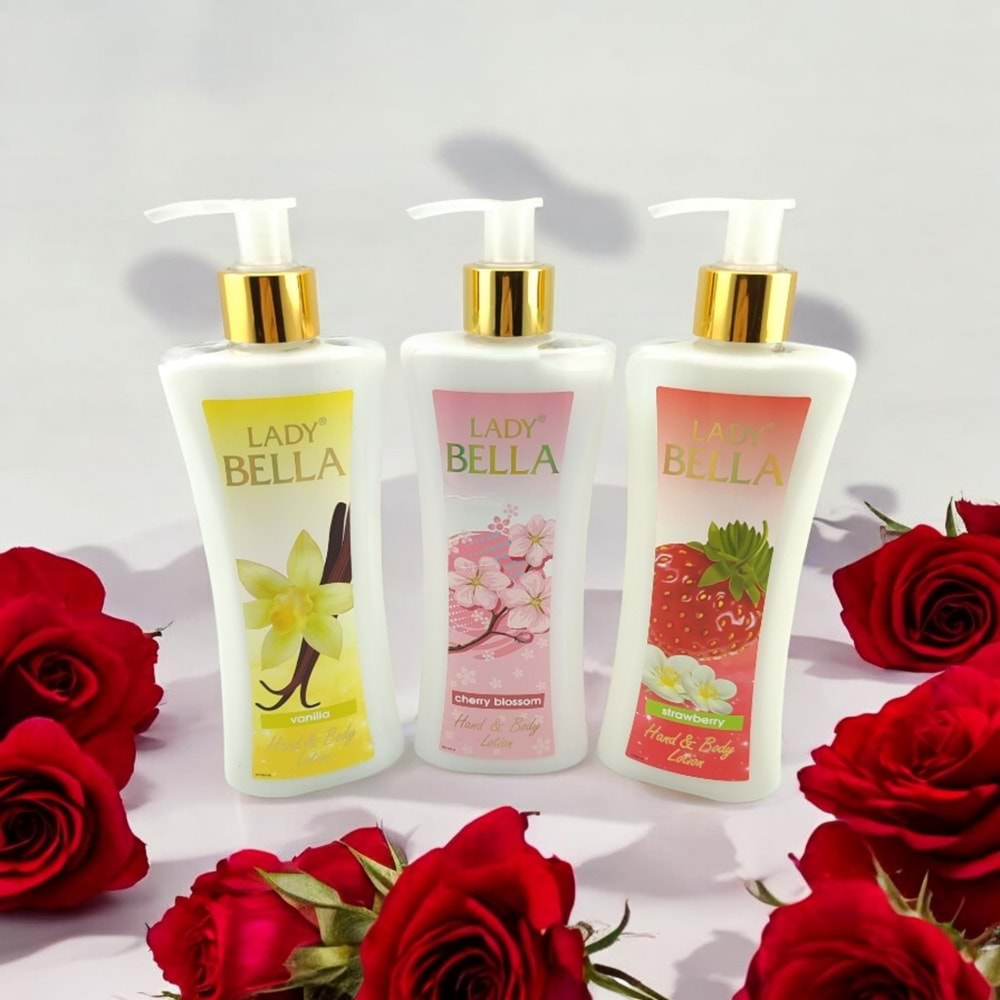 Lady Bella El ve Vücut Losyonu 250 Ml