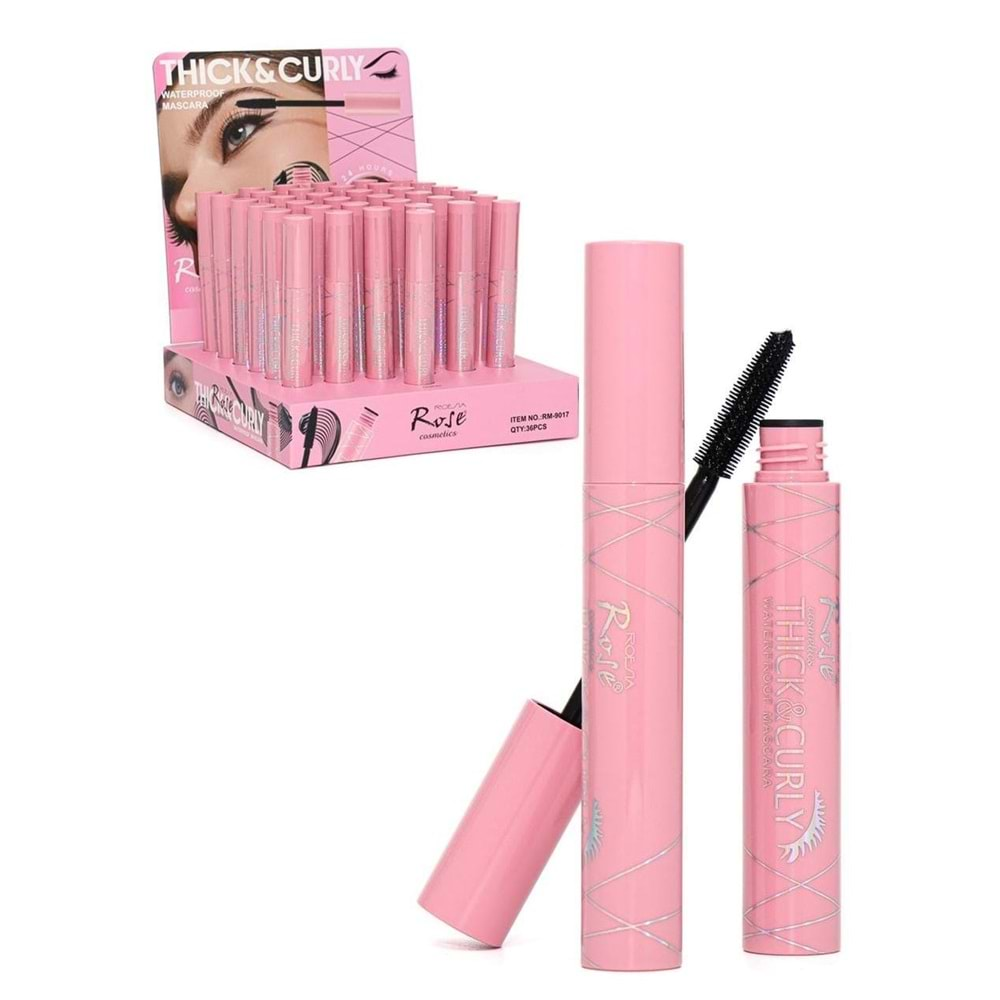 Rose Thick-Curly Mascara Rm9017 36*