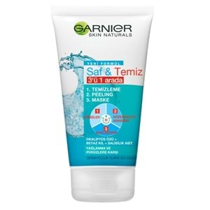 Garnier Saf&Temiz 3ü1 Maske