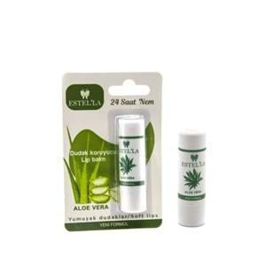 Estella Dudak Nemlendirici Aloe Vera 24*