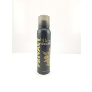 Privacy Deo Gold Sensation Men 150 Ml