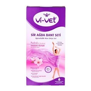 Vi-Vet 41li Sir Ağda Bant Seti Pudralı Hassas Ciltler