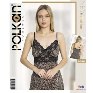 Polkan Modelli Atlet Standart Beden Leopar 2092