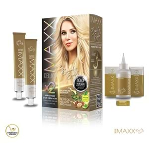 Maxx Deluxe Saç Boyası 10.0 Açık Sarı