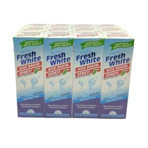 Fresh White Ağız Bakım Sprey 30 Ml 12*