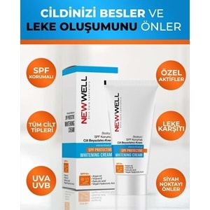 New Well Besleyici Cilt Beyazlatıcı Krem