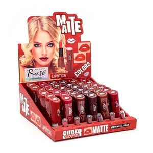 Rose Super Matte Lipstick Kuru Ruj Rl35965 36*