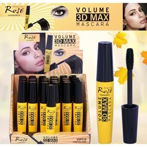 Rose 3d Volume Max Mascara Rm2 24*