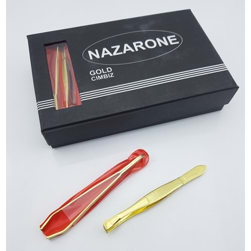 Nazarone Cımbız 8 Cm Sarı 50*