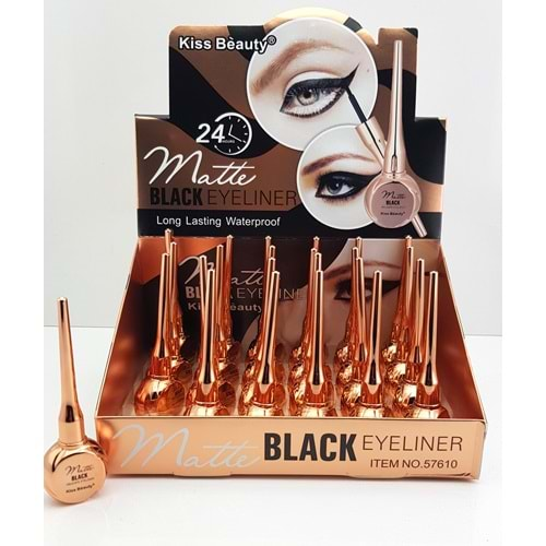 Kiss Beauty Black Eyeliner 57610 24*