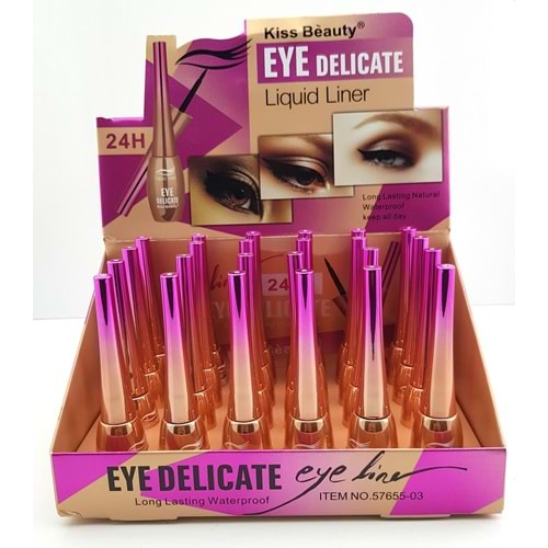 Kiss Beauty Eye Delicate Eyeliner 57655-3 24*