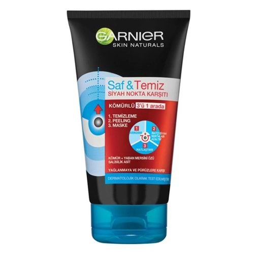 Garnier Saf & Temiz Maske Siyah Nokta