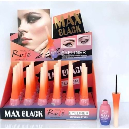 Rose Max Black Eyeliner R7375 24*