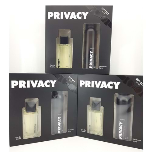 Privacy Set Parfüm Erkek