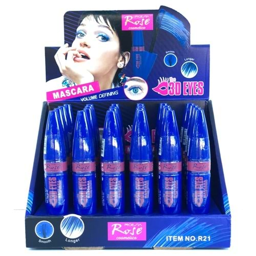 Rose 3D Mavi Mascara R21 24*