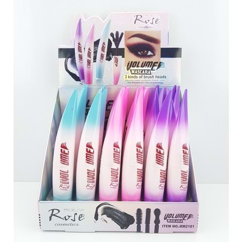 Rose Volume Kılıç Mascara Rm2181 24*