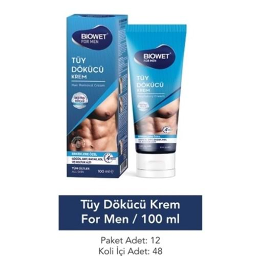 Biowet Tüy Dökücü Krem Formen 100 Ml