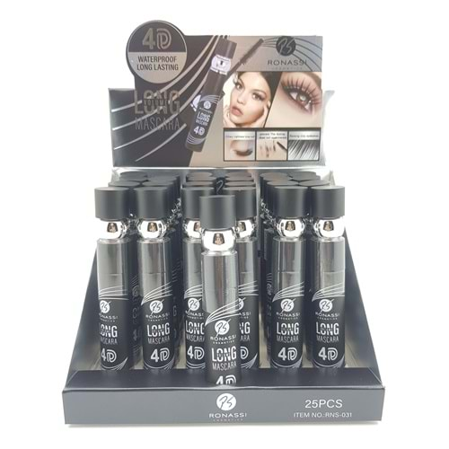 Ronassi Long Volume Mascara 4d Rns-031 24*