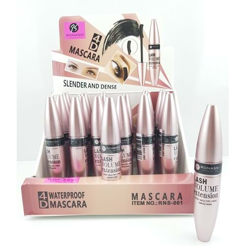 Ronassi 4d Lash Volume Extension Mascara Rns-061 24*