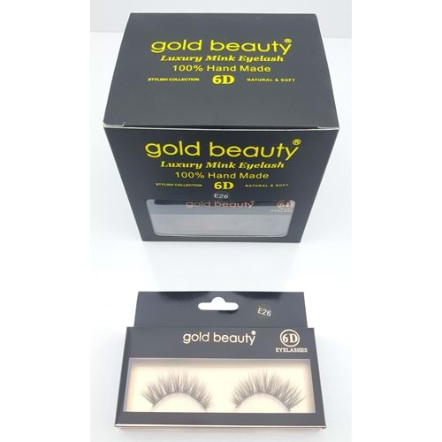 Gold Beauty 4D-6D Takma Kirpik 12*