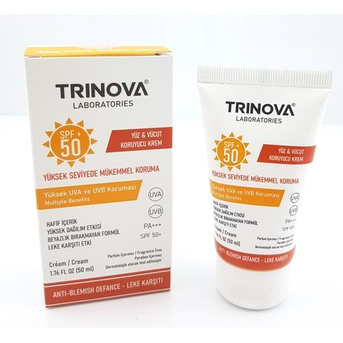 Trinova Güneş Kremi 50ml