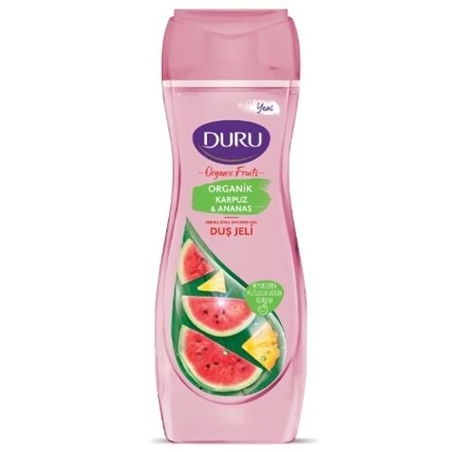 Duru Duş Jeli 450 Ml Organik Karpuz&Ananas