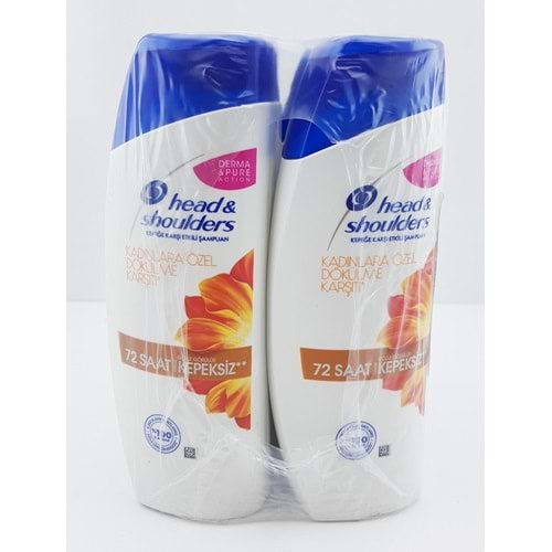 Head&Shoulders Şampuan 180 Ml Kadınlara Özel Dökülme Karşıtı 6*