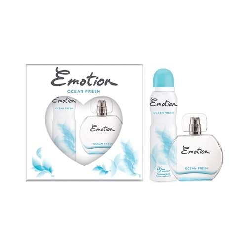 Emotion Ocaen Fresh Kadın Parfüm Edt 50 Ml + Deodorant 150 Ml Set