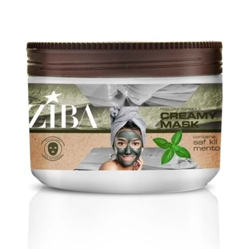 Ziba Creamy Mask Saf Kil Mentol 350 Ml