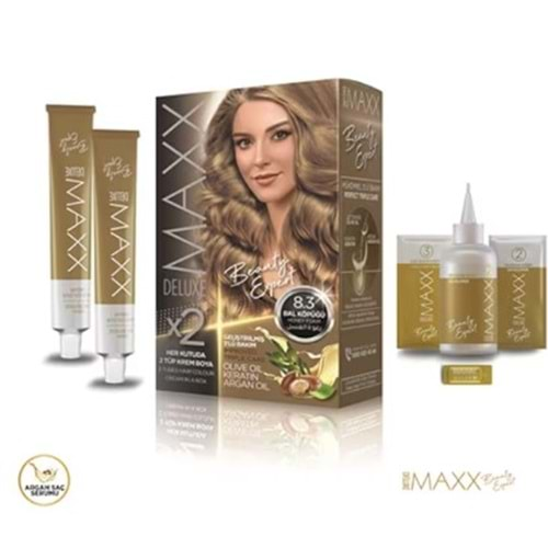 Maxx Deluxe Saç Boyası 8.3 Bal Köpüğü